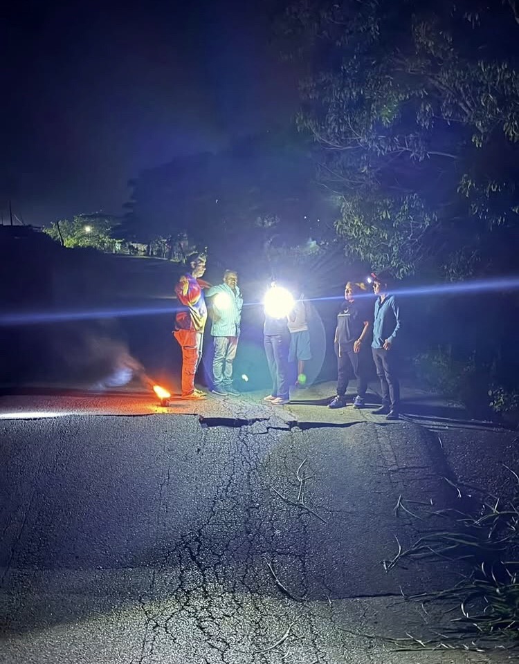 Colapso de alcantarilla interrumpe paso vehicular hacia la zona rural de&nbsp;Barcelona