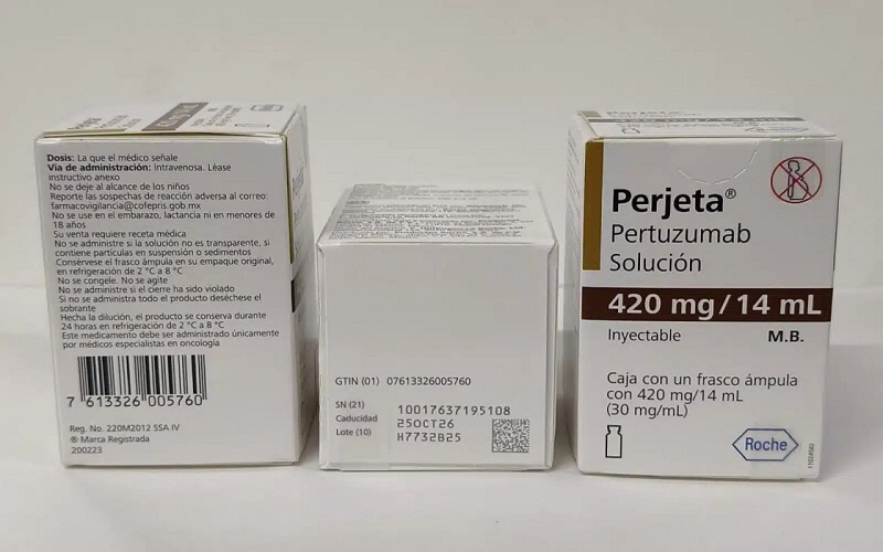 Alerta en Venezuela por lote falsificado del medicamento oncológico&nbsp;Perjeta