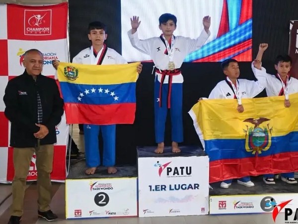 Venezolano se alzó con el subcampeonato en el Panamericano Infantil de&nbsp;Taekwondo