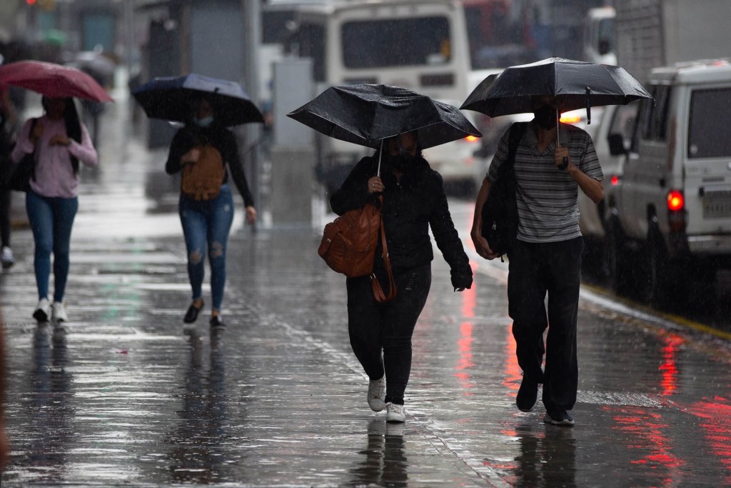 Inameh pronosticó lluvias en gran parte del país para este&nbsp;miércoles