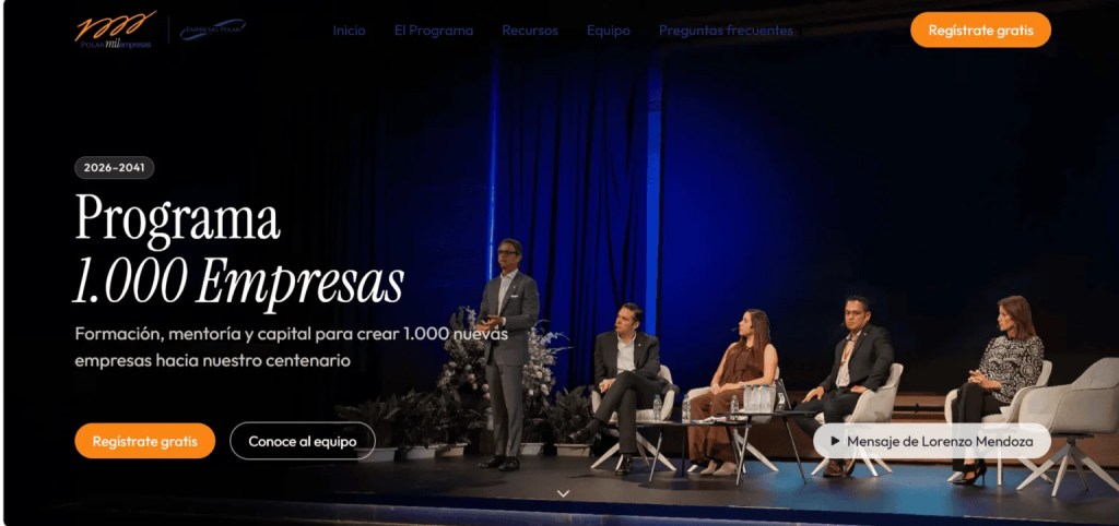 Arranca el Programa 1.000 Empresas de Empresas Polar