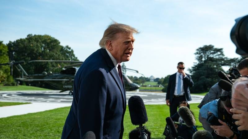 Trump considera “interesante” un eventual enfrentamiento electoral entre Delcy Rodríguez y María Corina Machado