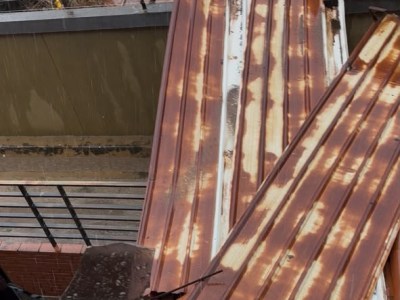 Fuertes lluvias y vientos causaron voladura de techo en&nbsp;Barcelona