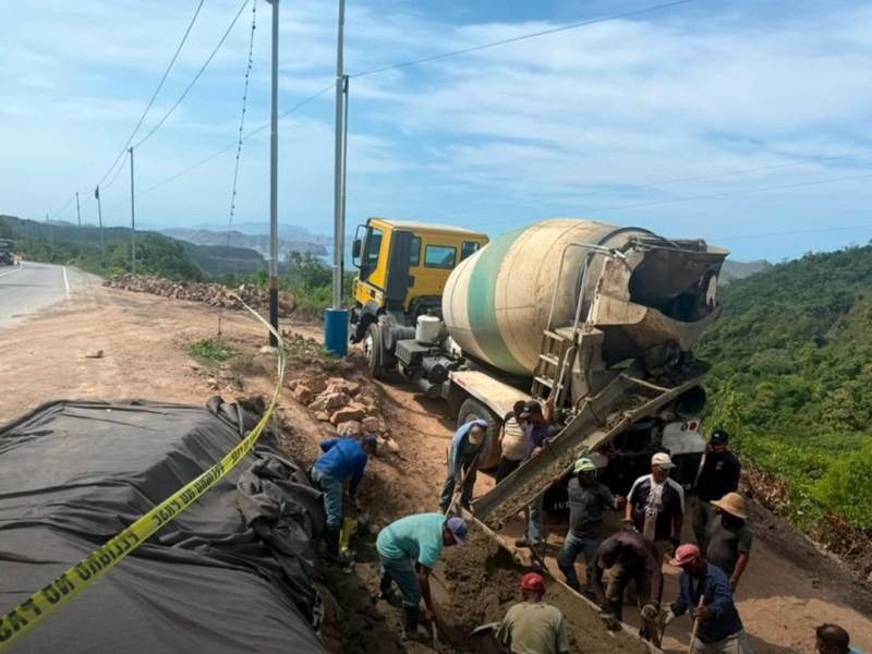Avanzan trabajos de estabilización en la Troncal 9 (Anzoátegui-Sucre) a la altura del municipio&nbsp;Guanta