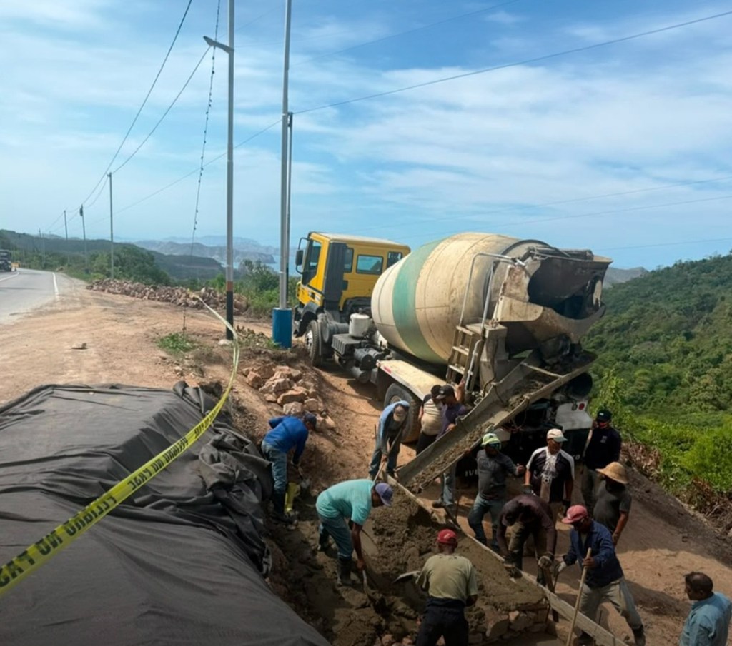 Avanzan trabajos de estabilización en la Troncal 9 (Anzoátegui-Sucre) a la altura del municipio&nbsp;Guanta