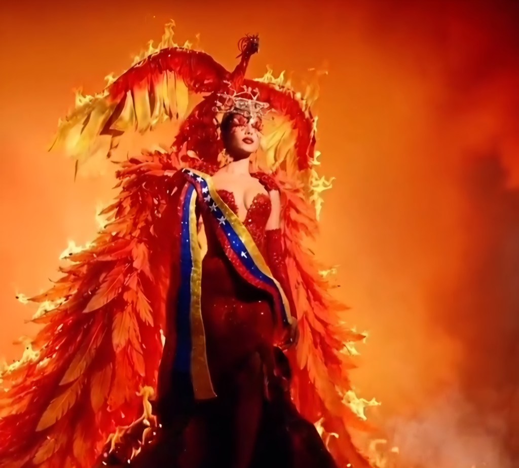 Lady Di Mosquera deslumbra en el Miss Grand International con un homenaje a Venezuela