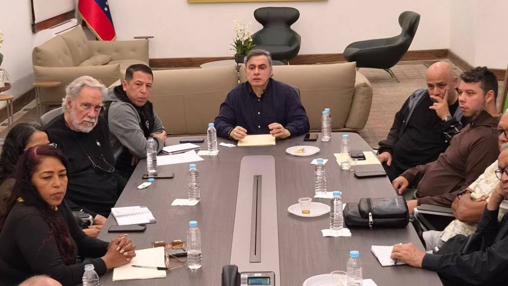 Tarek William Saab presidió reunión entre Gran Misión Viva Venezuela y Sistema de Orquesta para agenda&nbsp;cultural