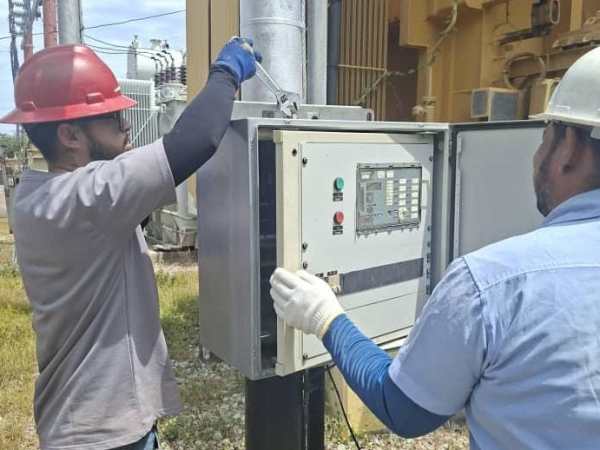 Corpoelec realiza mantenimiento en subestaciones de Anzoátegui que atienden a 27.000&nbsp;usuarios