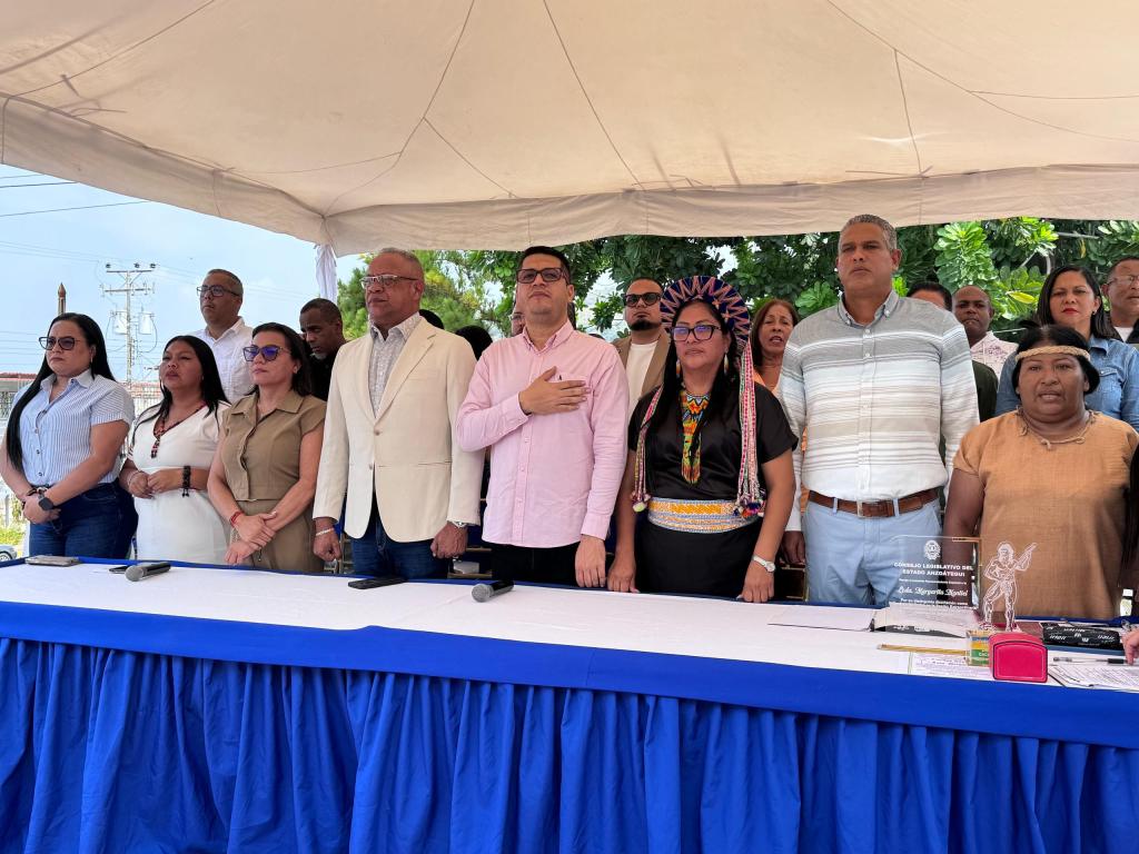Realizan sesión conjunta en Pozuelos por el Día de la Resistencia Indígena