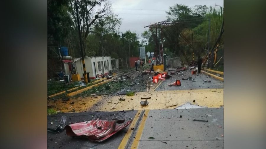 Atentado con carro bomba deja tres heridos en el departamento del Cauca,&nbsp;Colombia