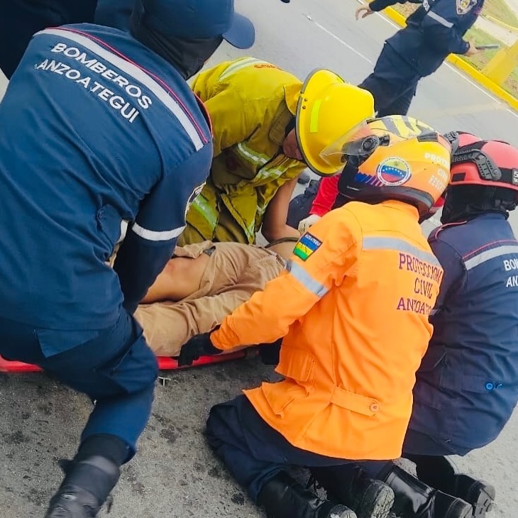 Un lesionado tras accidente de tránsito en la Avenida Costanera de&nbsp;Barcelona