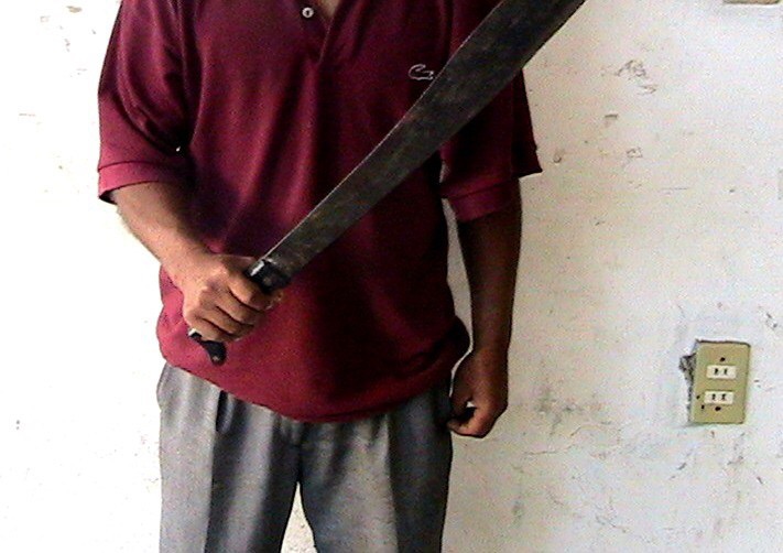 Detenido sujeto por agredir a un hombre con un machete en Puerto La&nbsp;Cruz