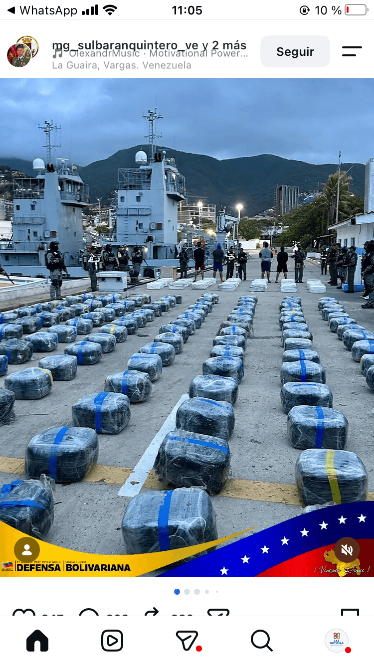 Incautaron más de 2,9 toneladas de droga en La Guaira
