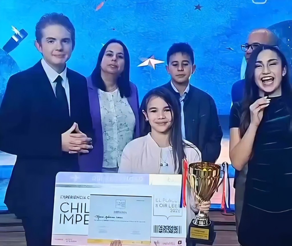 Niña venezolana conquista el primer lugar en importante concurso de lectura en Chile